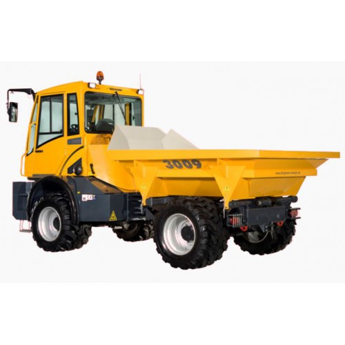 Dumper sur pneu - 4000  L - CU 10 000 Kg - poste de conduite réversible