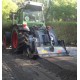 Broyeur de pierre  sur tracteur 95 Cv L 1 000 mm